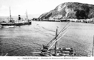 PHILIPPEVILLE - ARRIVEE DU GOUVERNEUR-GENERAL-LEPINE
